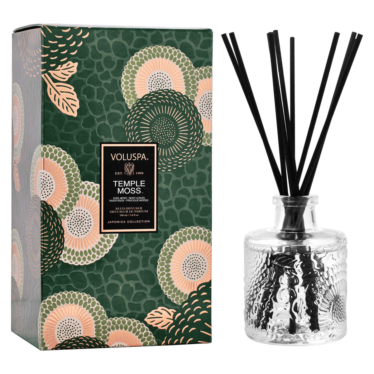 Temple Moss - Reed Diffuser - 3