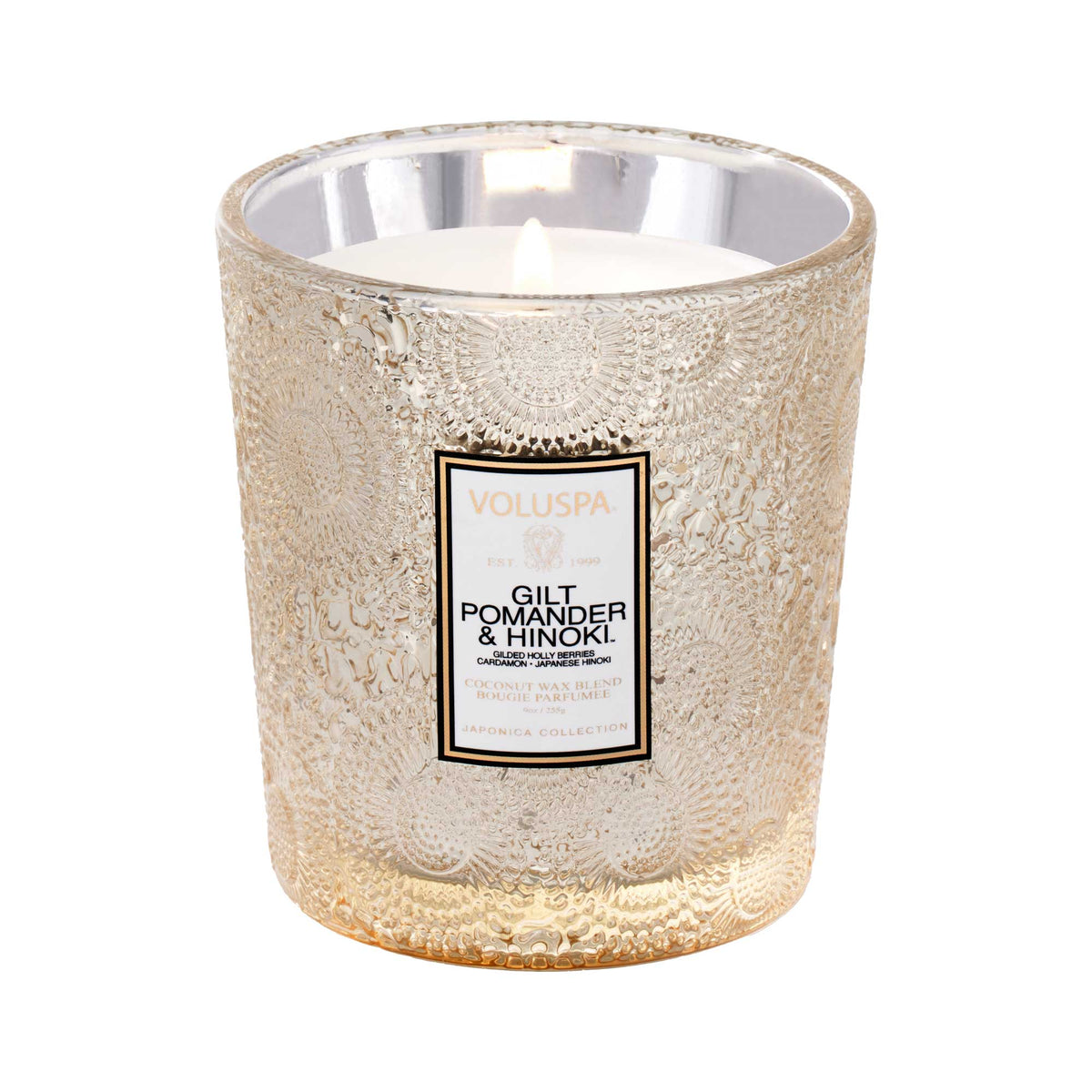 Gilt Pomander & Hinoki - Classic Candle - 3