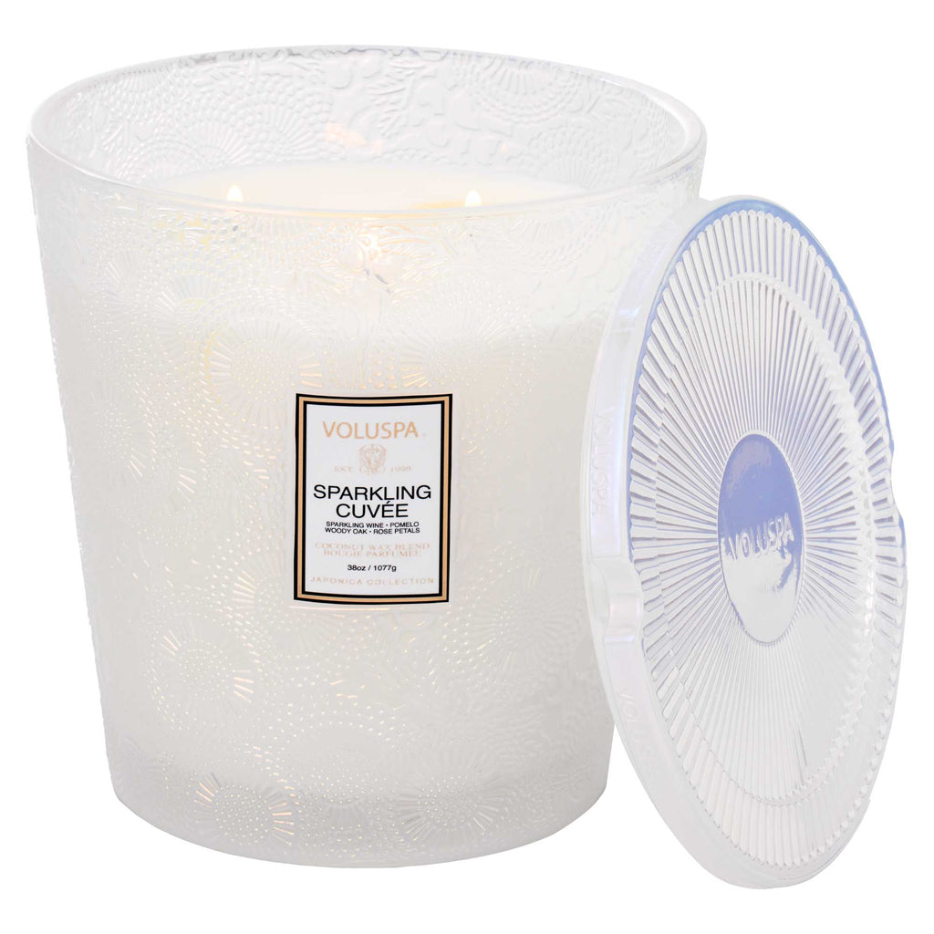 Sparkling Cuvée - 3 Wick Hearth Candle Zoom - 1