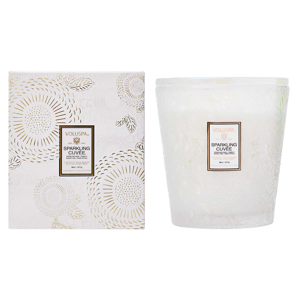 Sparkling Cuvée - 3 Wick Hearth Candle Zoom - 4