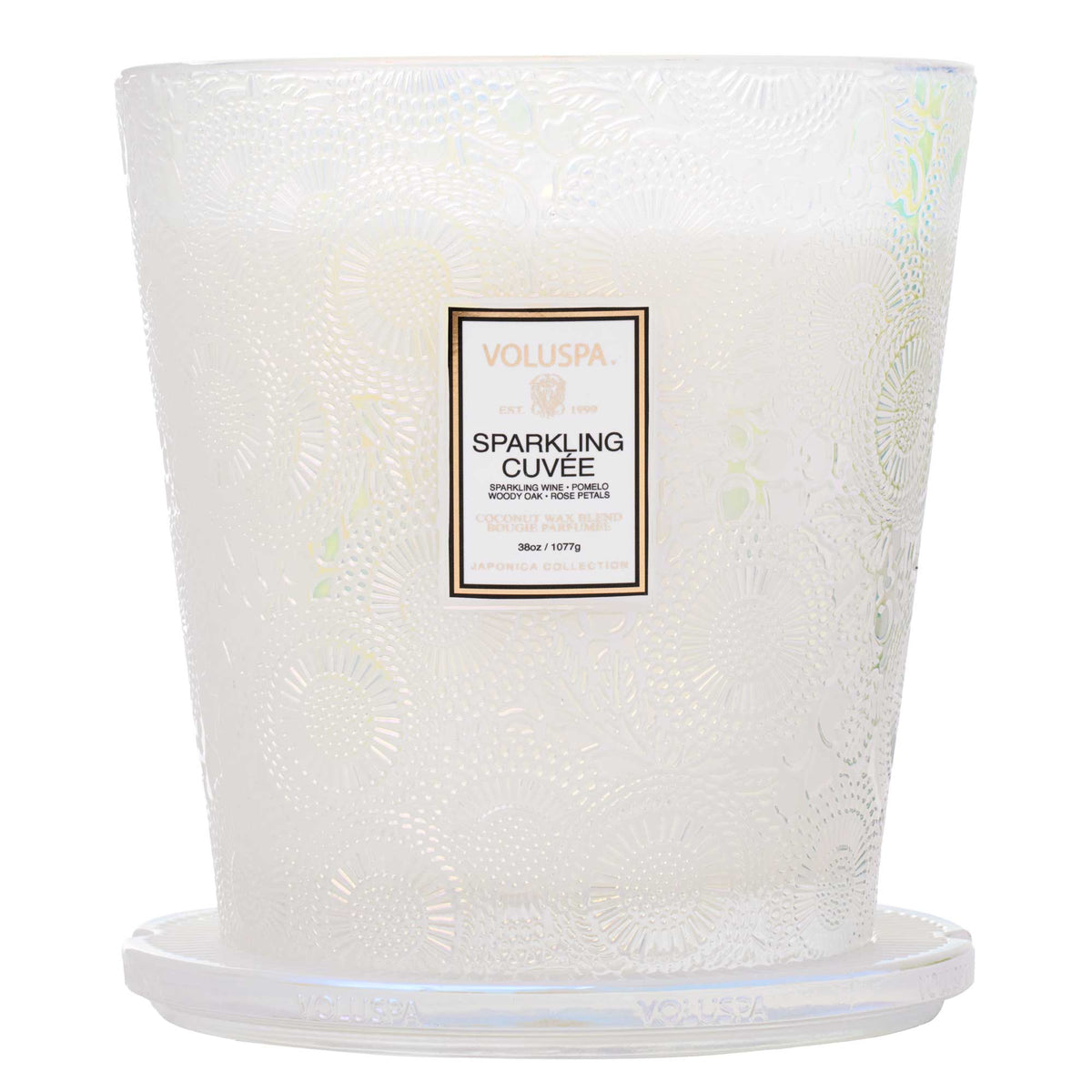 Sparkling Cuvée - 3 Wick Hearth Candle - 3