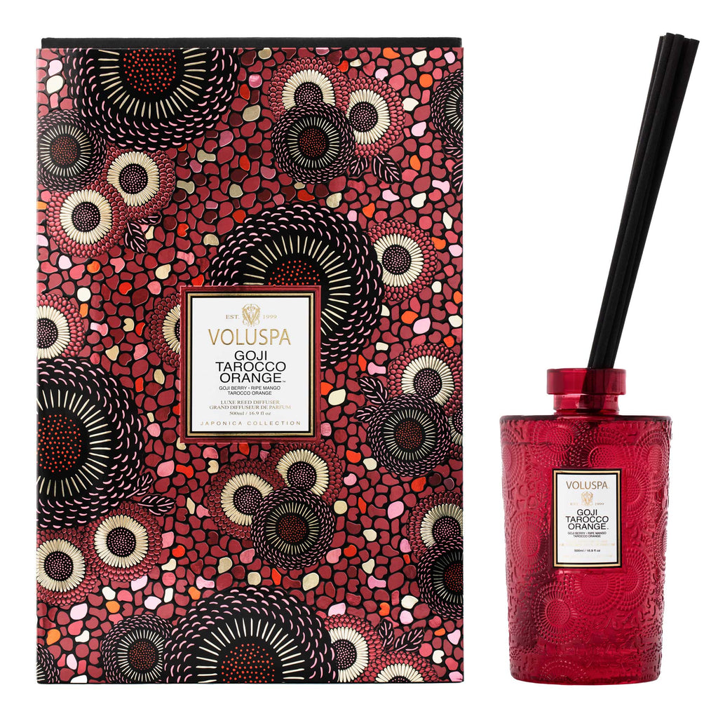 Goji Tarocco Orange - Luxe Reed Diffuser Zoom - 1