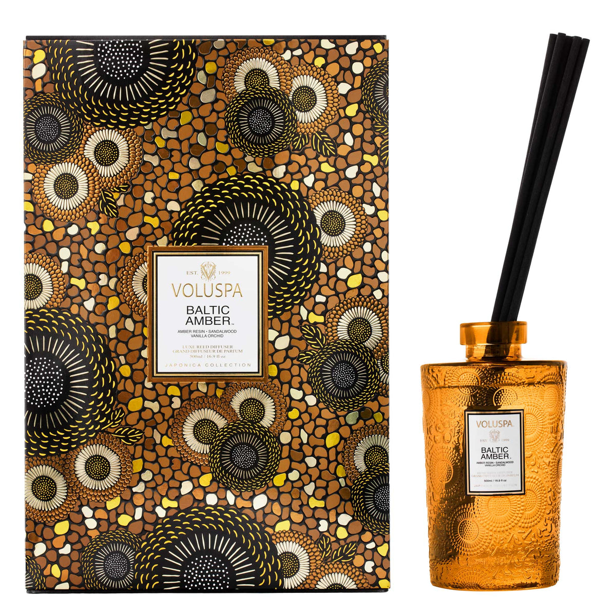 Baltic Amber - Luxe Reed Diffuser - 1