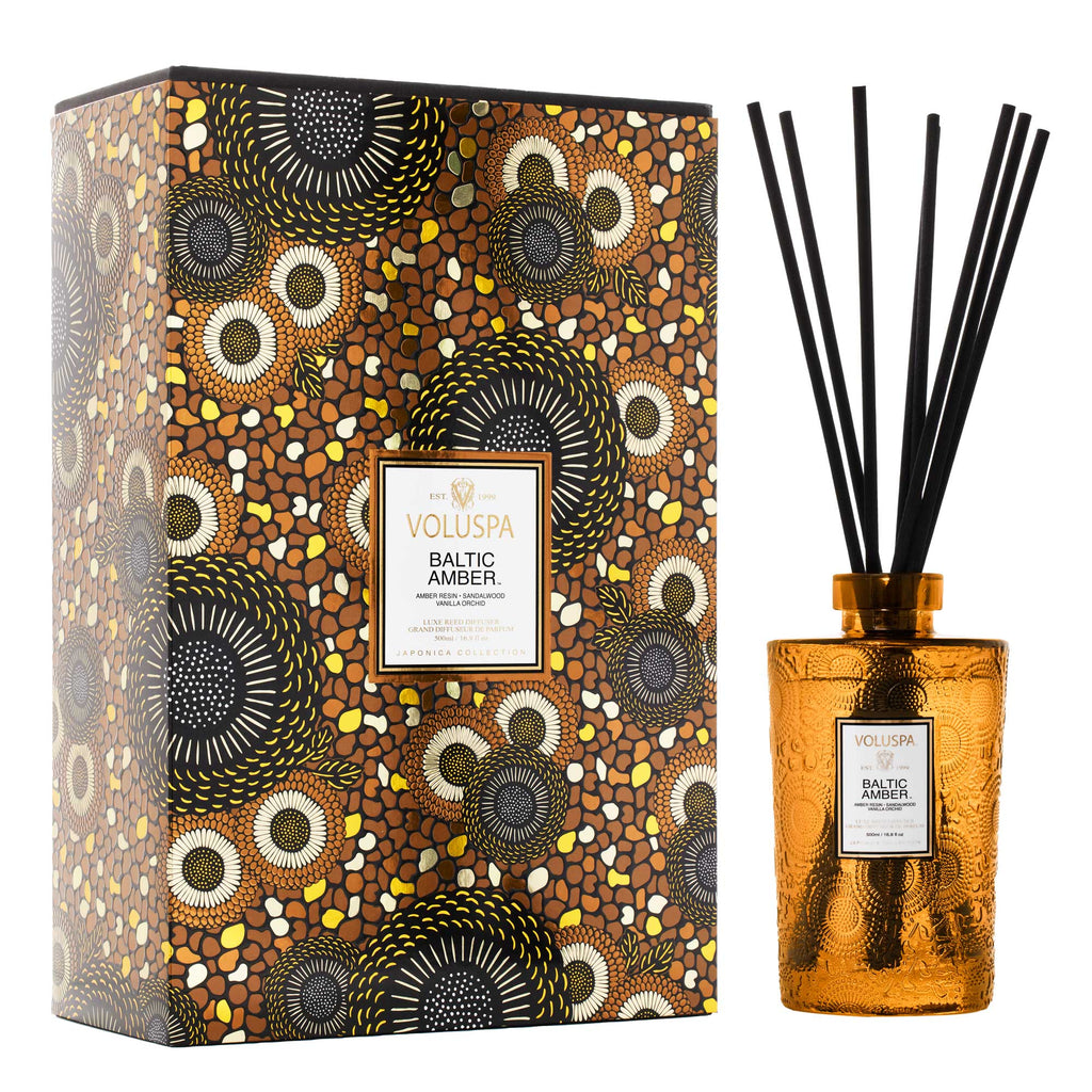 Baltic Amber - Luxe Reed Diffuser Zoom - 4