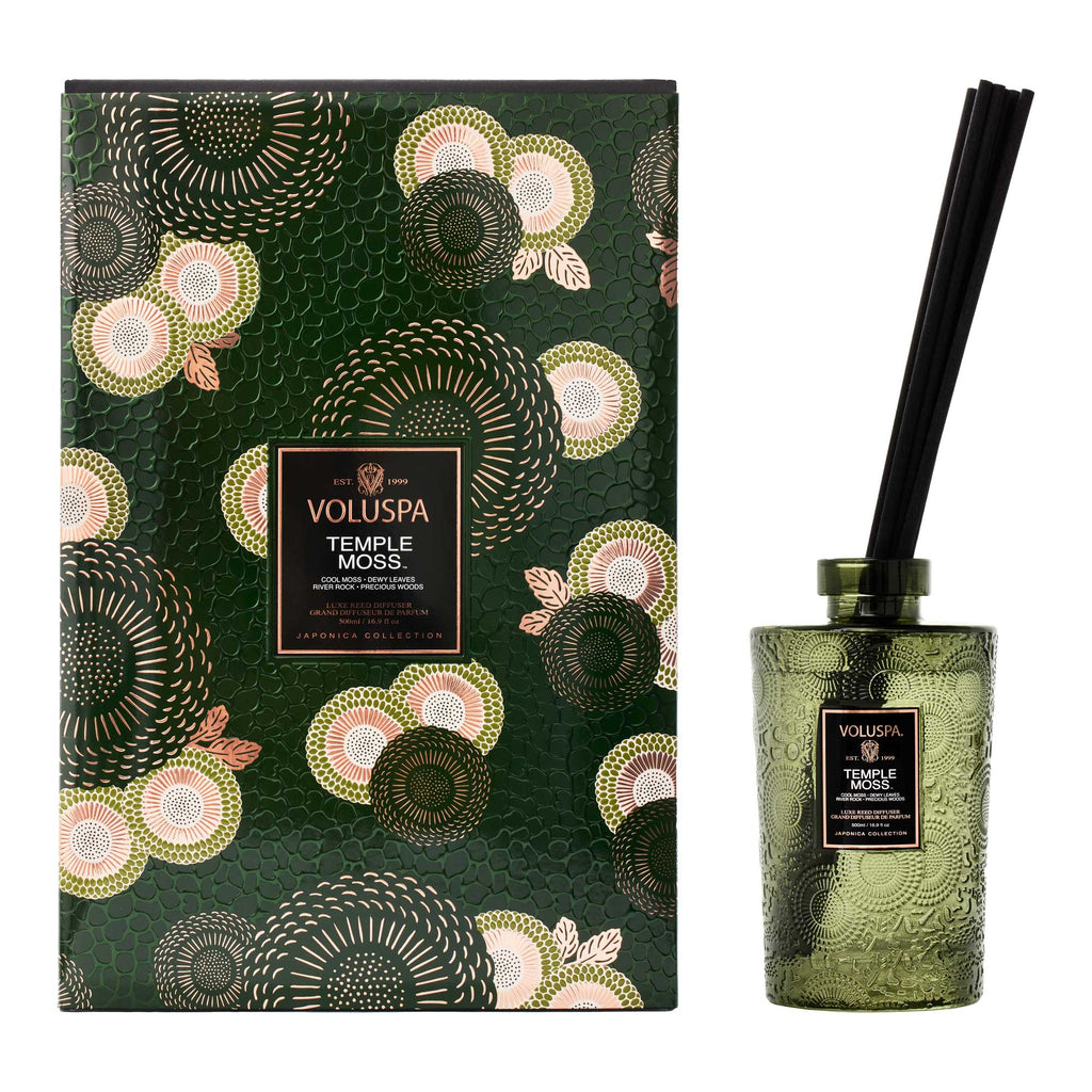 Temple Moss - Luxe Reed Diffuser Zoom - 1