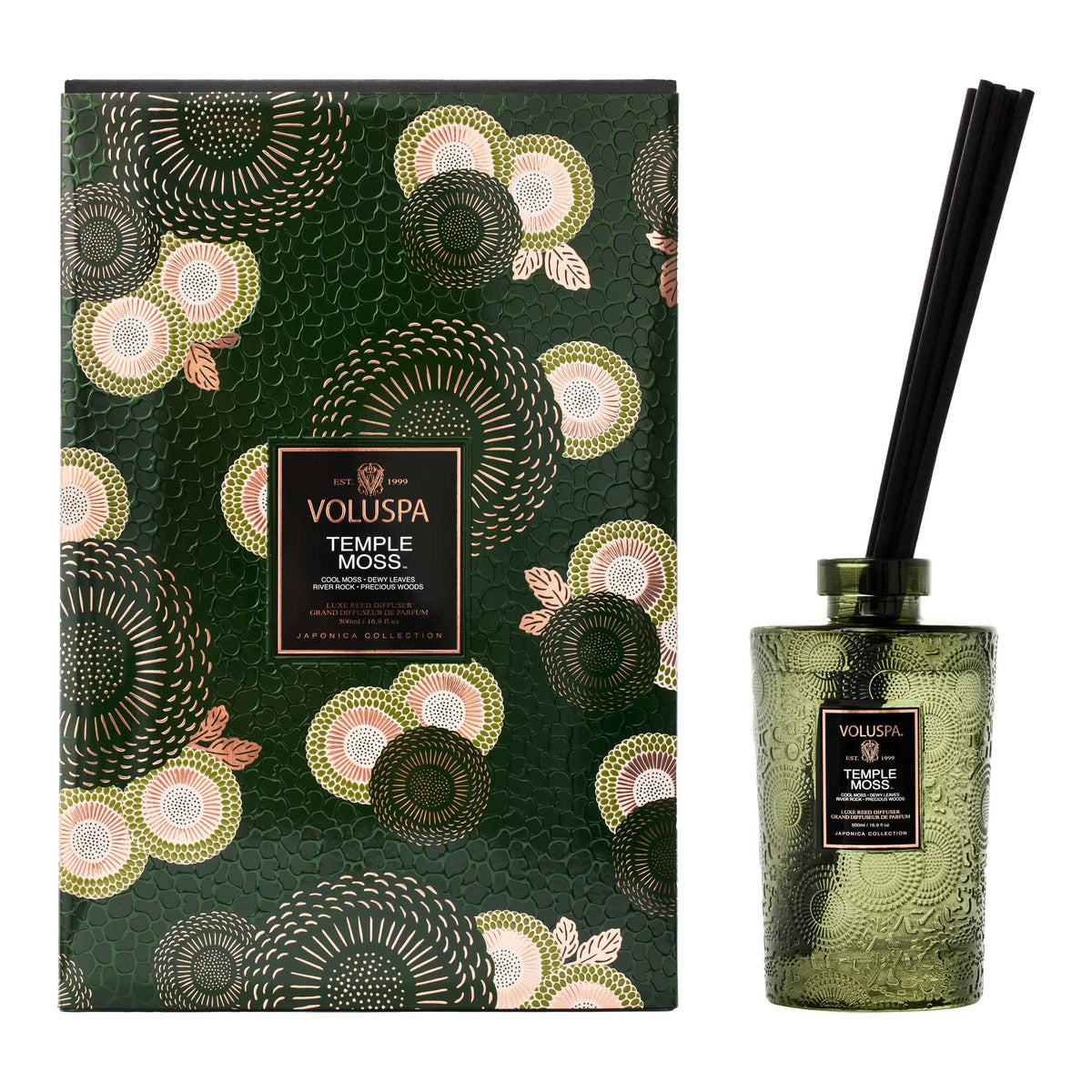 Temple Moss - Luxe Reed Diffuser - 1