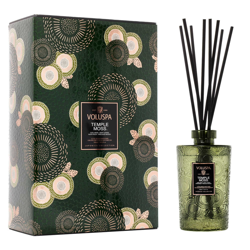 Temple Moss - Luxe Reed Diffuser Zoom - 3