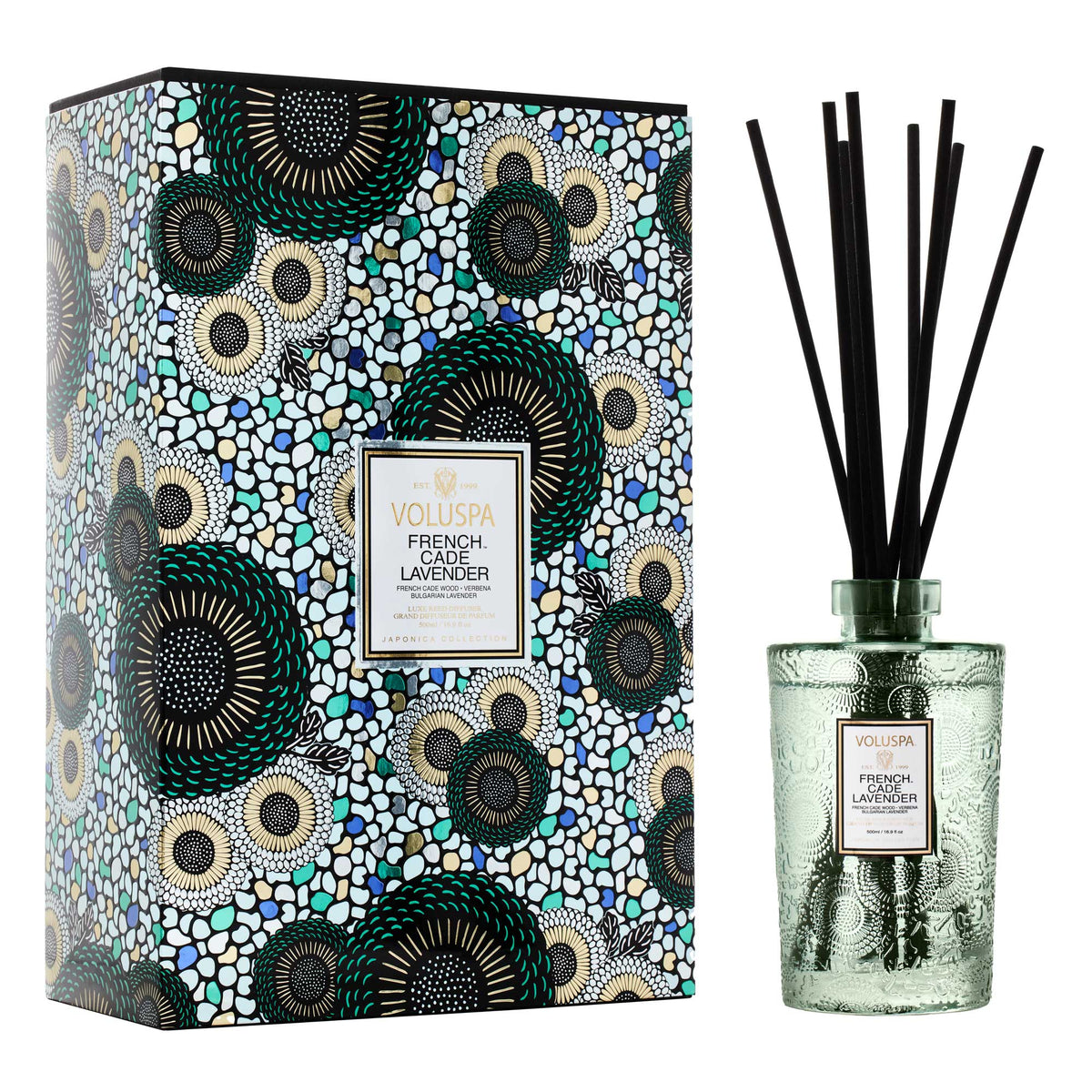 French Cade Lavender - Luxe Reed Diffuser - 5