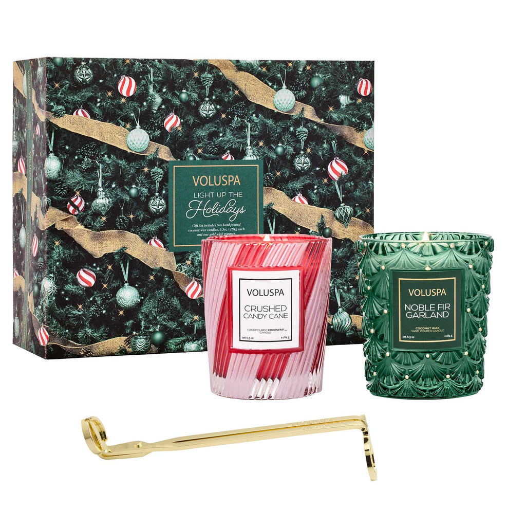 Light Up The Holidays - Classic Candle Gift Set Zoom - 1
