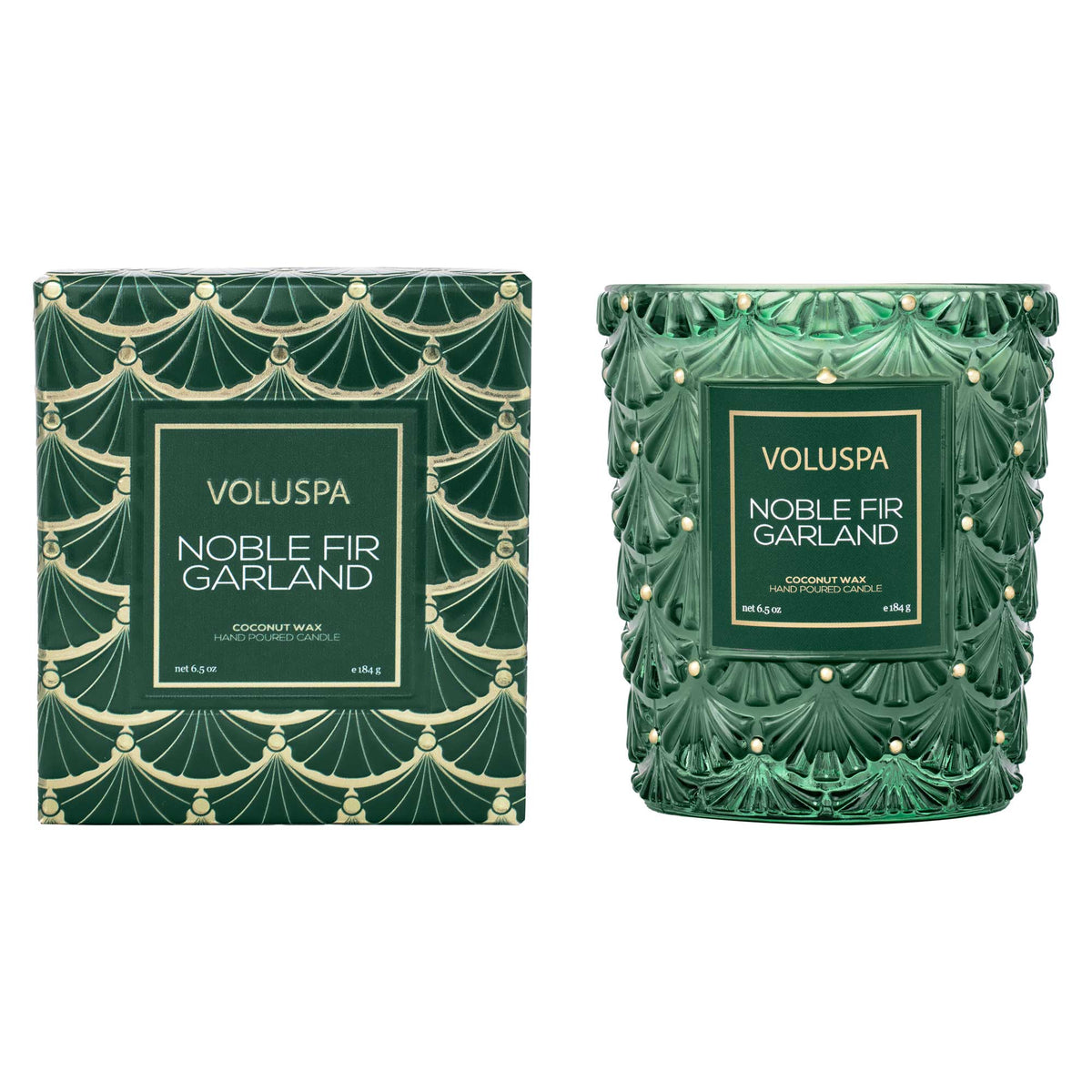 Noble Fir Garland - Classic Candle - 1