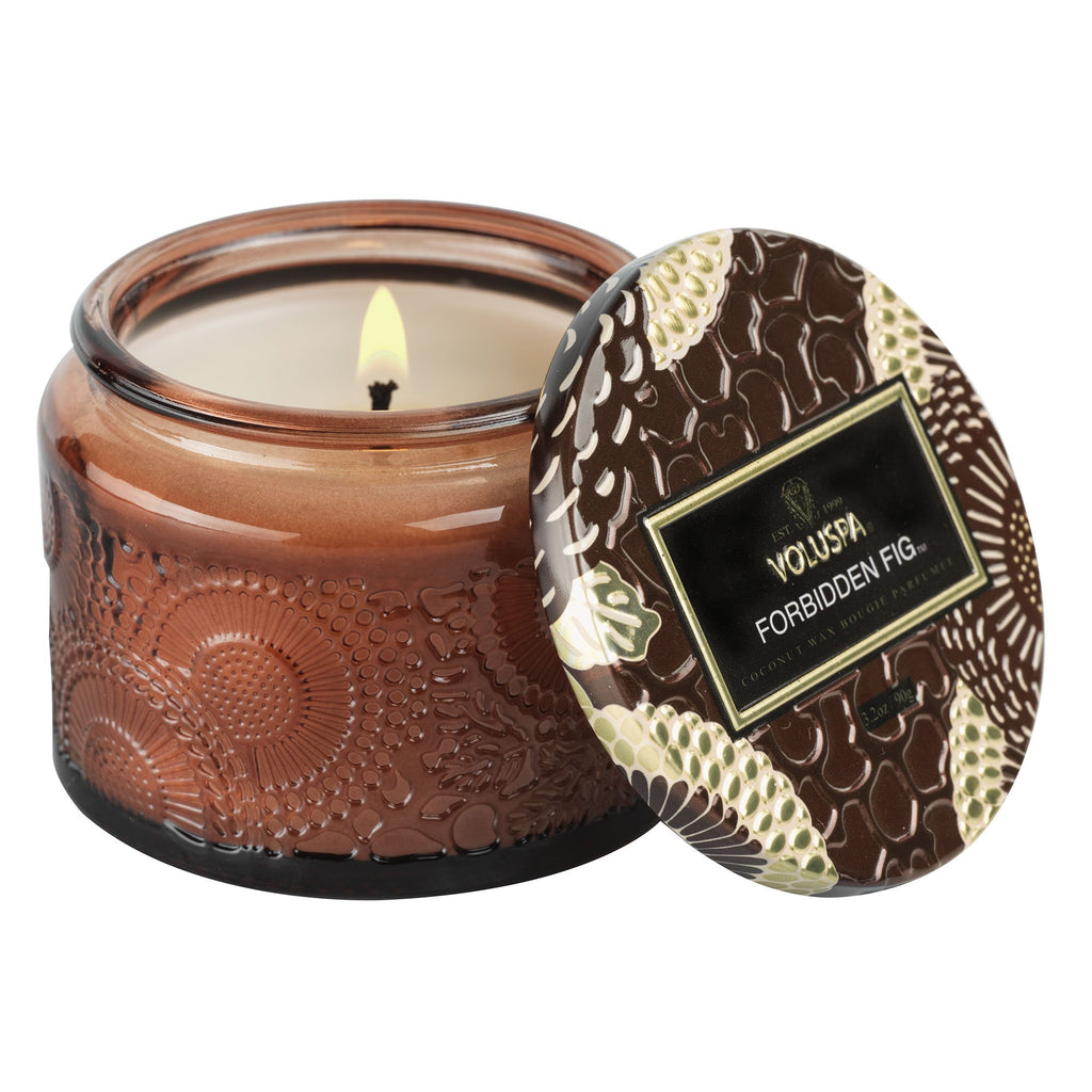 Forbidden Fig - Petite Jar Candle Zoom - 3
