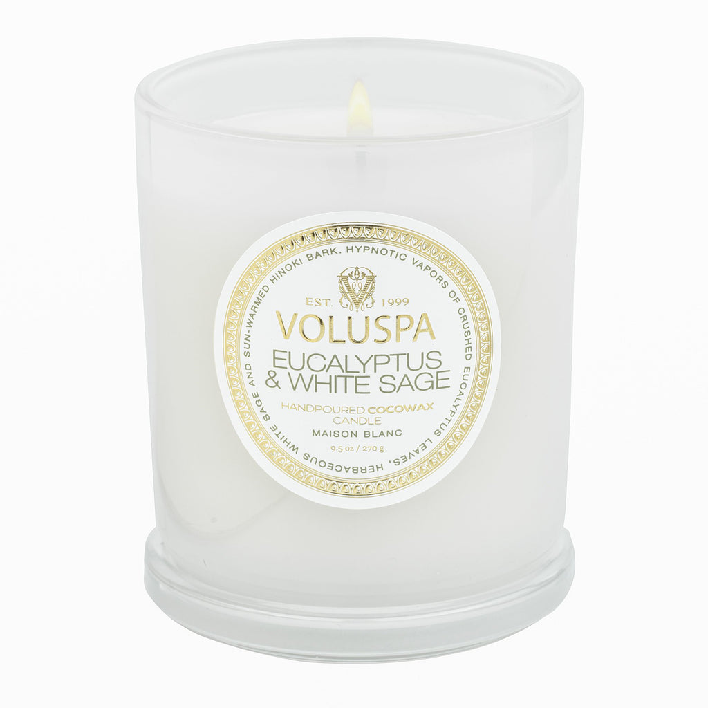 Eucalyptus & White Sage - Classic Candle Zoom - 3