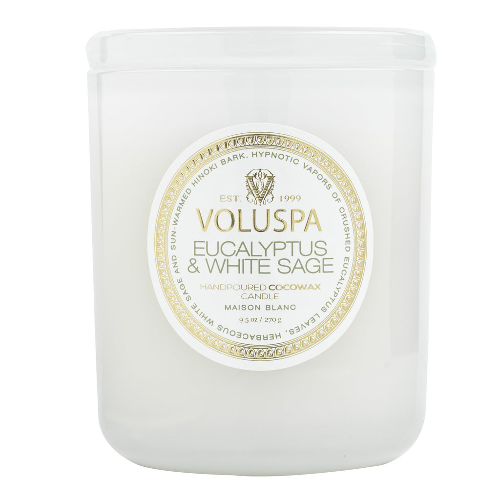 Eucalyptus & White Sage - Classic Candle Zoom - 2