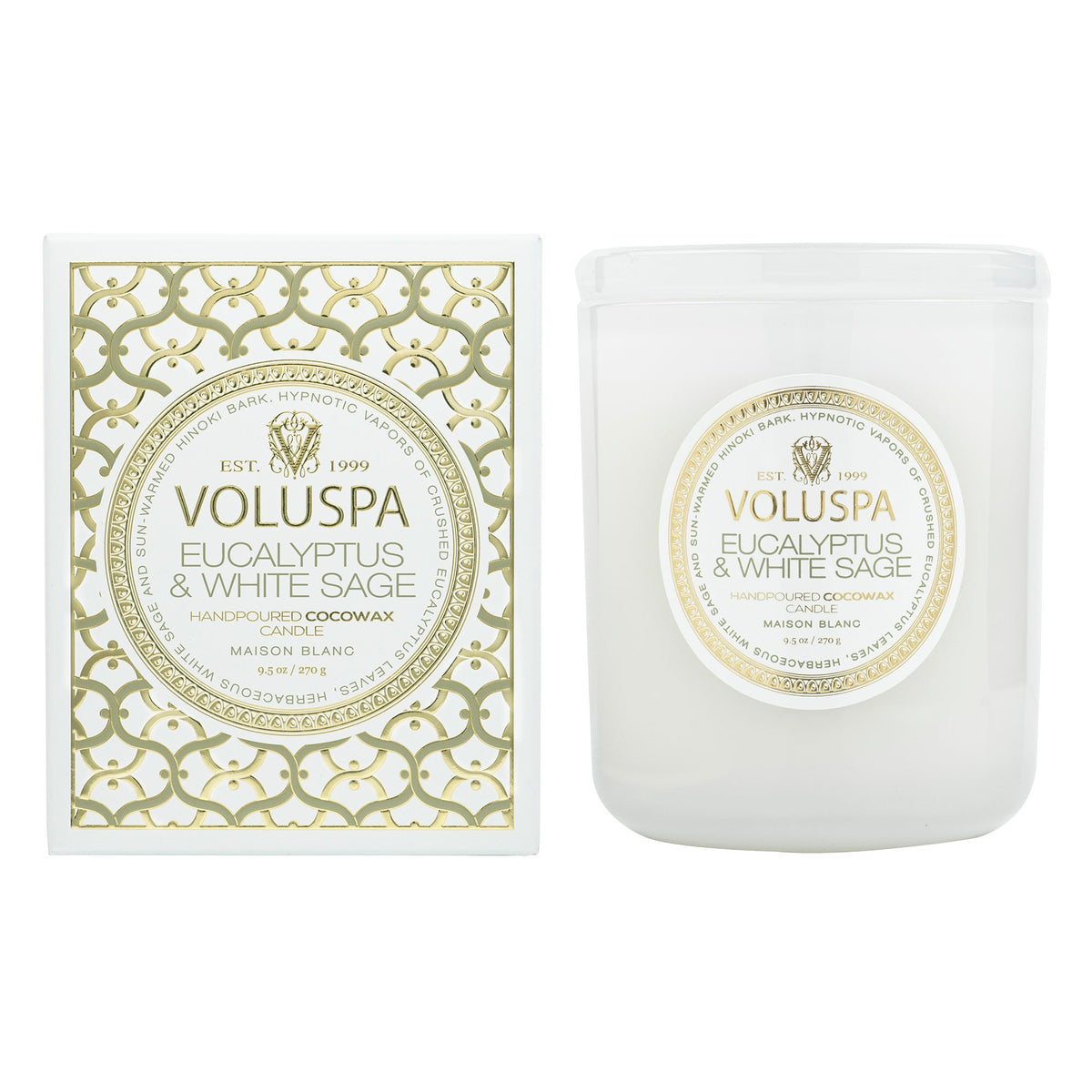 Eucalyptus & White Sage - Classic Candle - 1