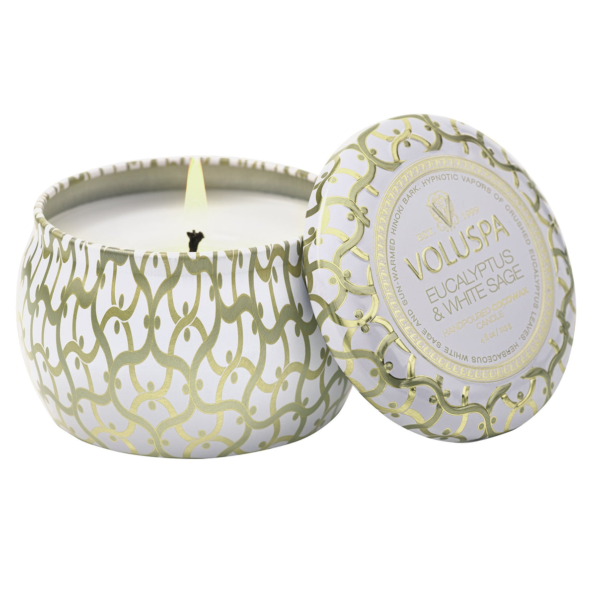 Eucalyptus & White Sage - Mini Tin Candle - 1