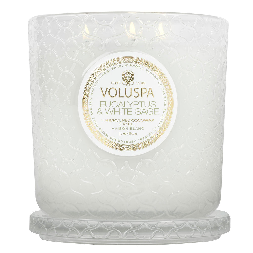 Eucalyptus & White Sage - Luxe Candle Zoom - 3