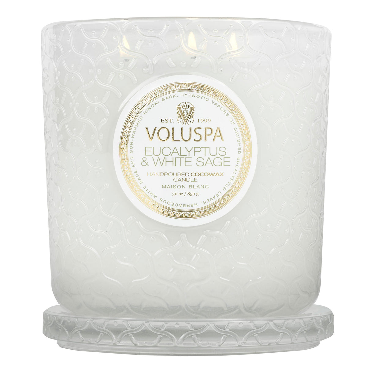 Eucalyptus & White Sage - Luxe Candle - 3