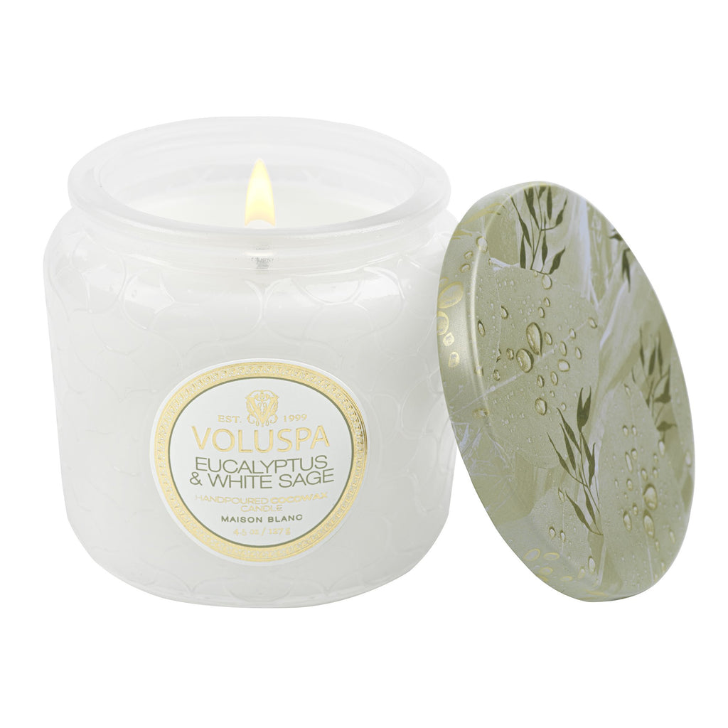 Eucalyptus & White Sage - Petite Jar Candle Zoom - 2