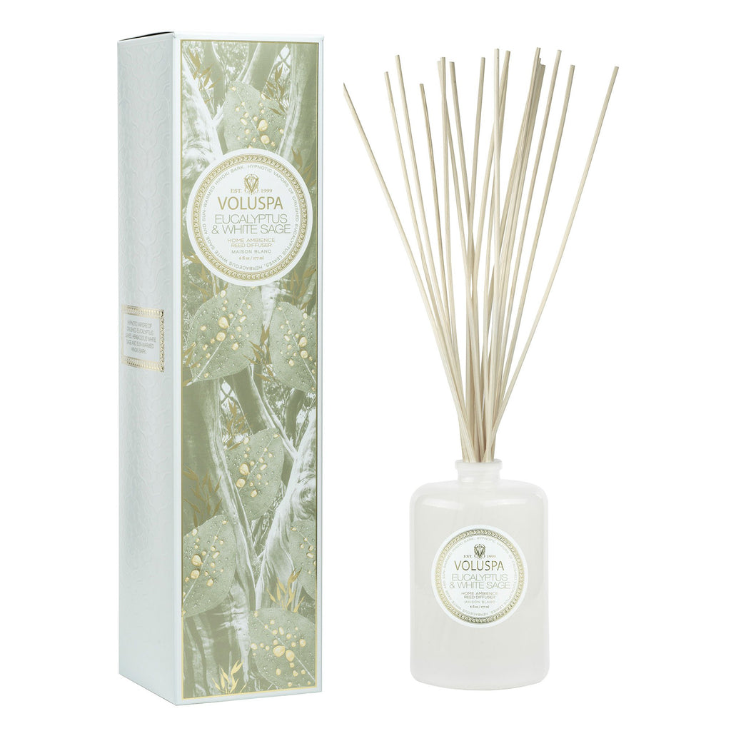 Eucalyptus & White Sage - Reed Diffuser Zoom - 3