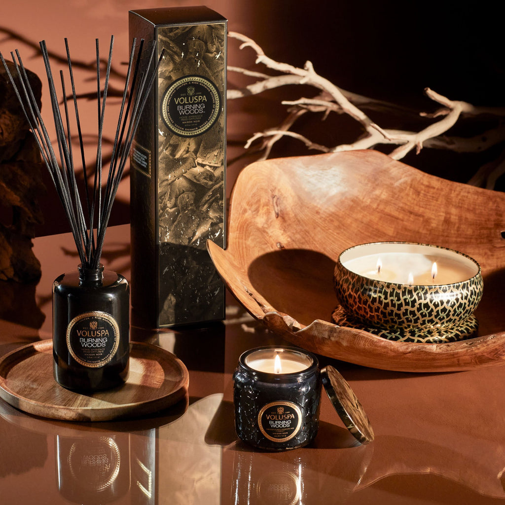 Burning Woods - 3 Wick Tin Candle Zoom - 3