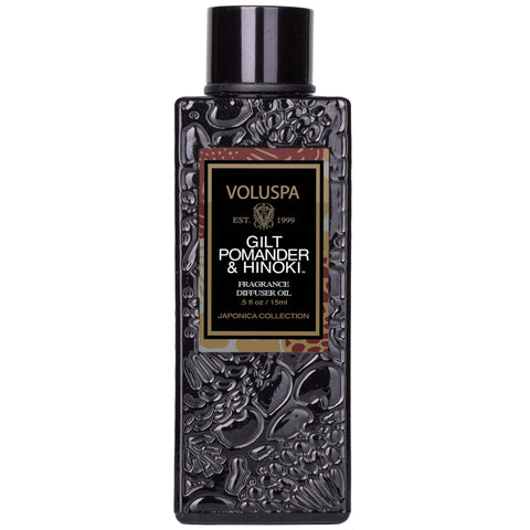 Gilt Pomander & Hinoki - Ultrasonic Diffuser Fragrance Oil