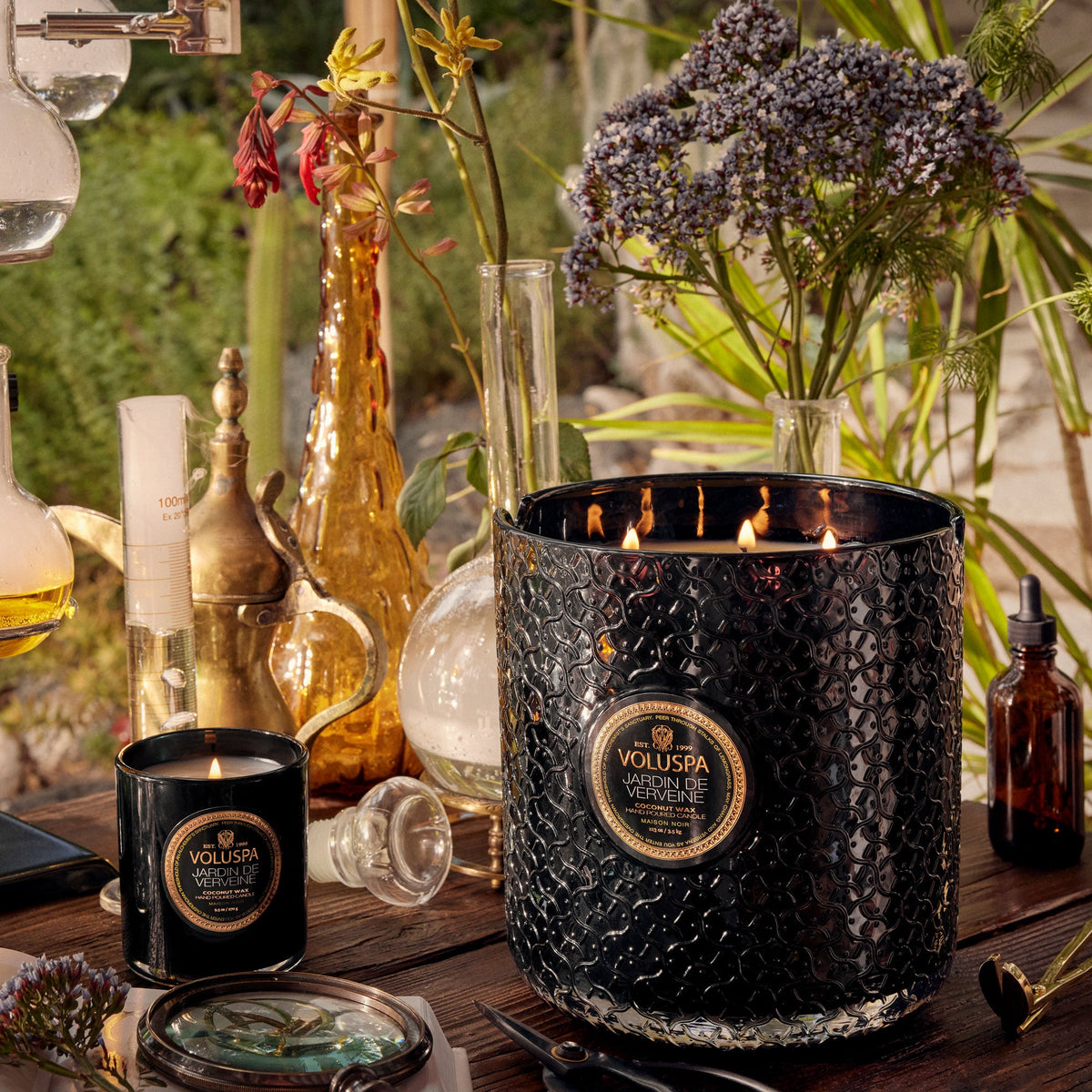 Jardin De Verveine - 5 Wick Hearth Candle - 2