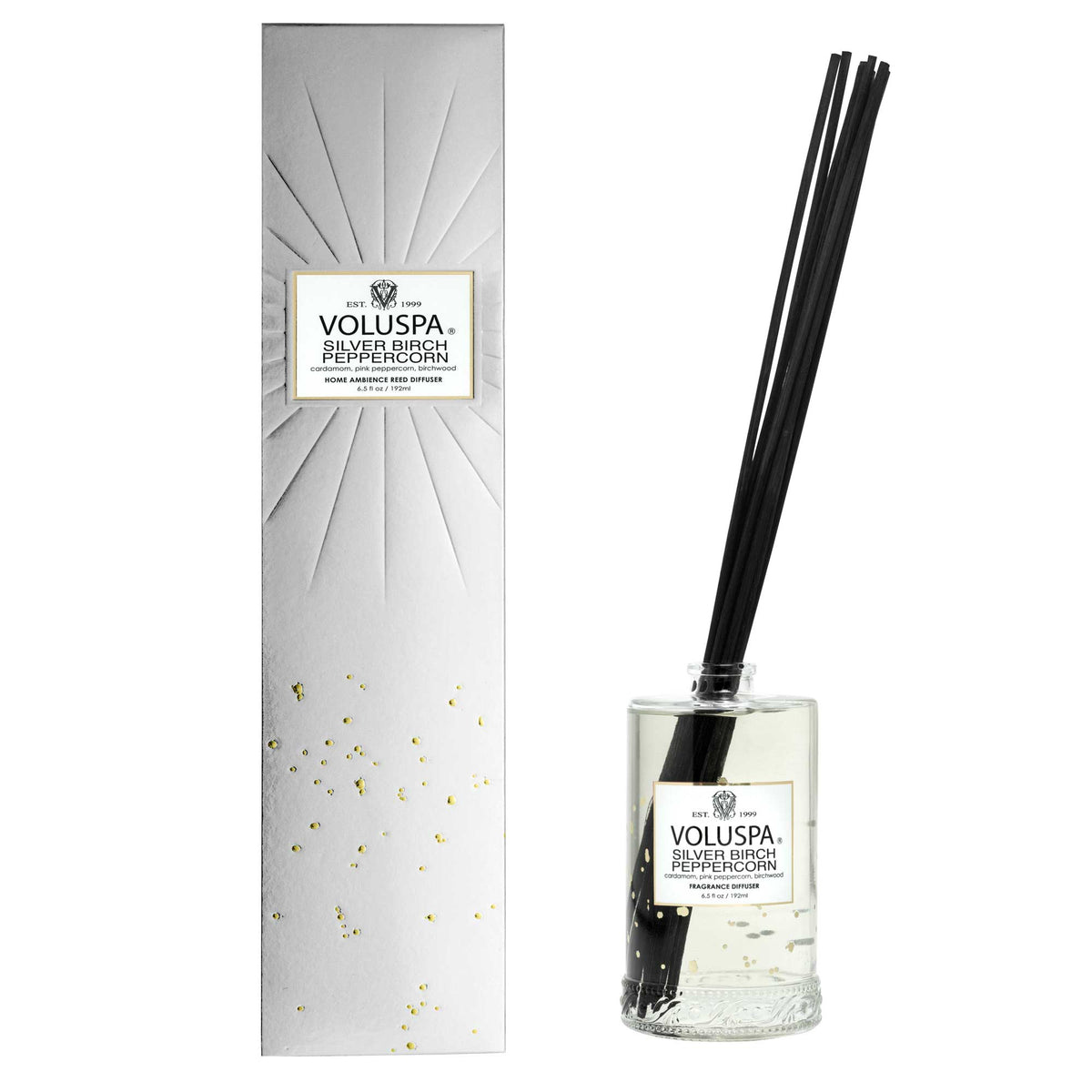 Silver Birch Peppercorn - Reed Diffuser - 3