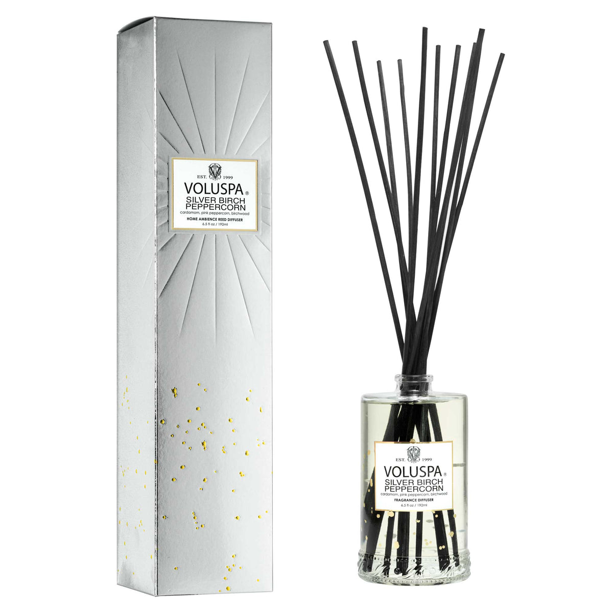 Silver Birch Peppercorn - Reed Diffuser - 4