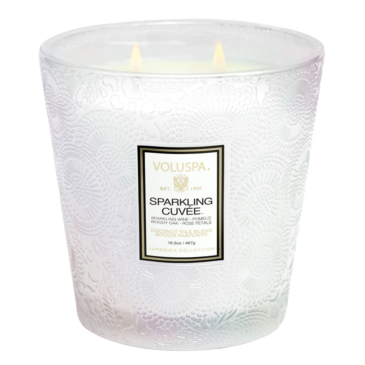 Sparkling Cuvée - 2 Wick Hearth Candle - 3