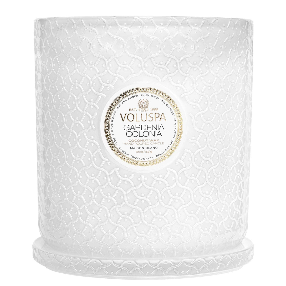 Gardenia Colonia - 5 Wick Hearth Candle - 4