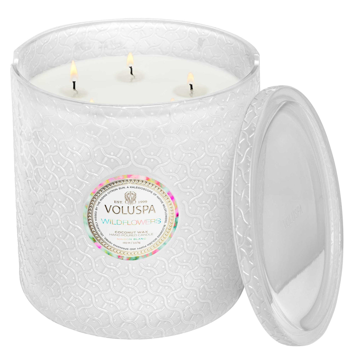 Wildflowers - 5 Wick Hearth Candle - 3