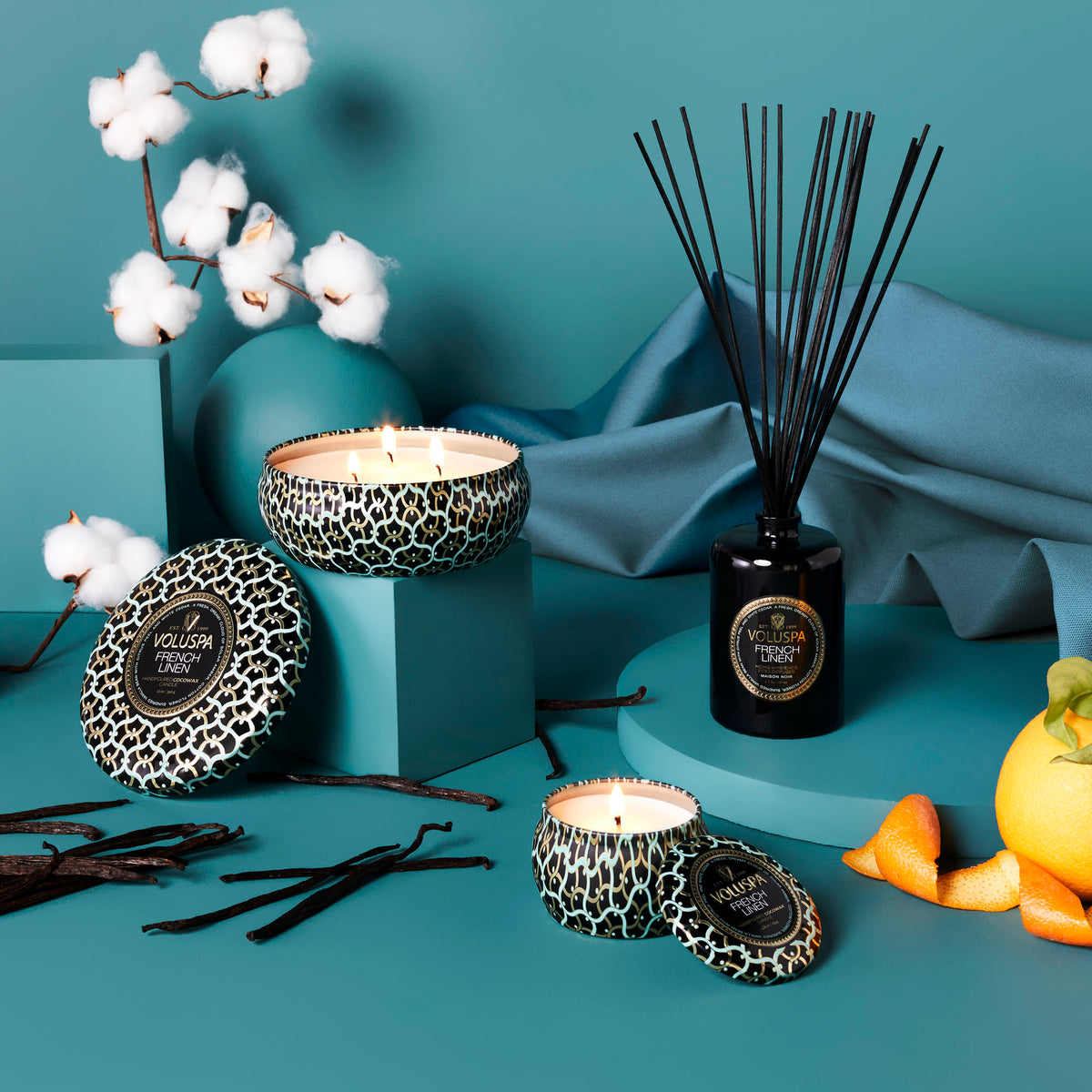 French Linen - Reed Diffuser - 2