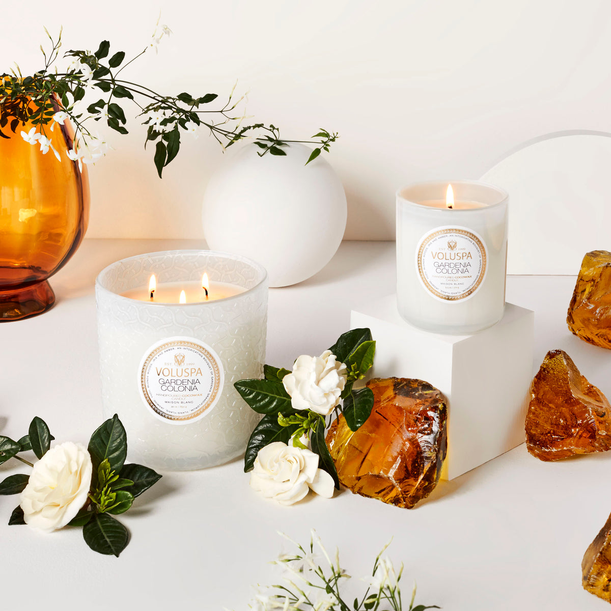 Gardenia Colonia - Luxe Candle - 2