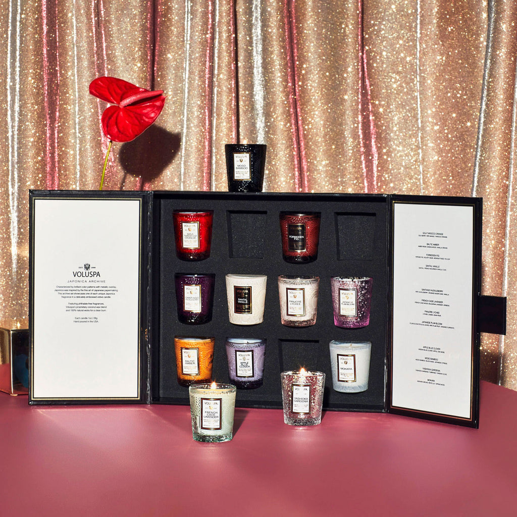 Japonica Archive - 12 Votive Gift Set Zoom - 2