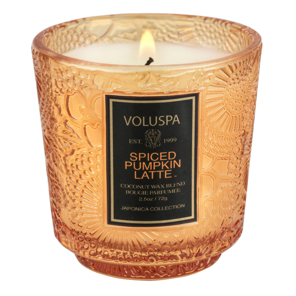 Spiced Pumpkin Latte - Petite Pedestal Candle Zoom - 1