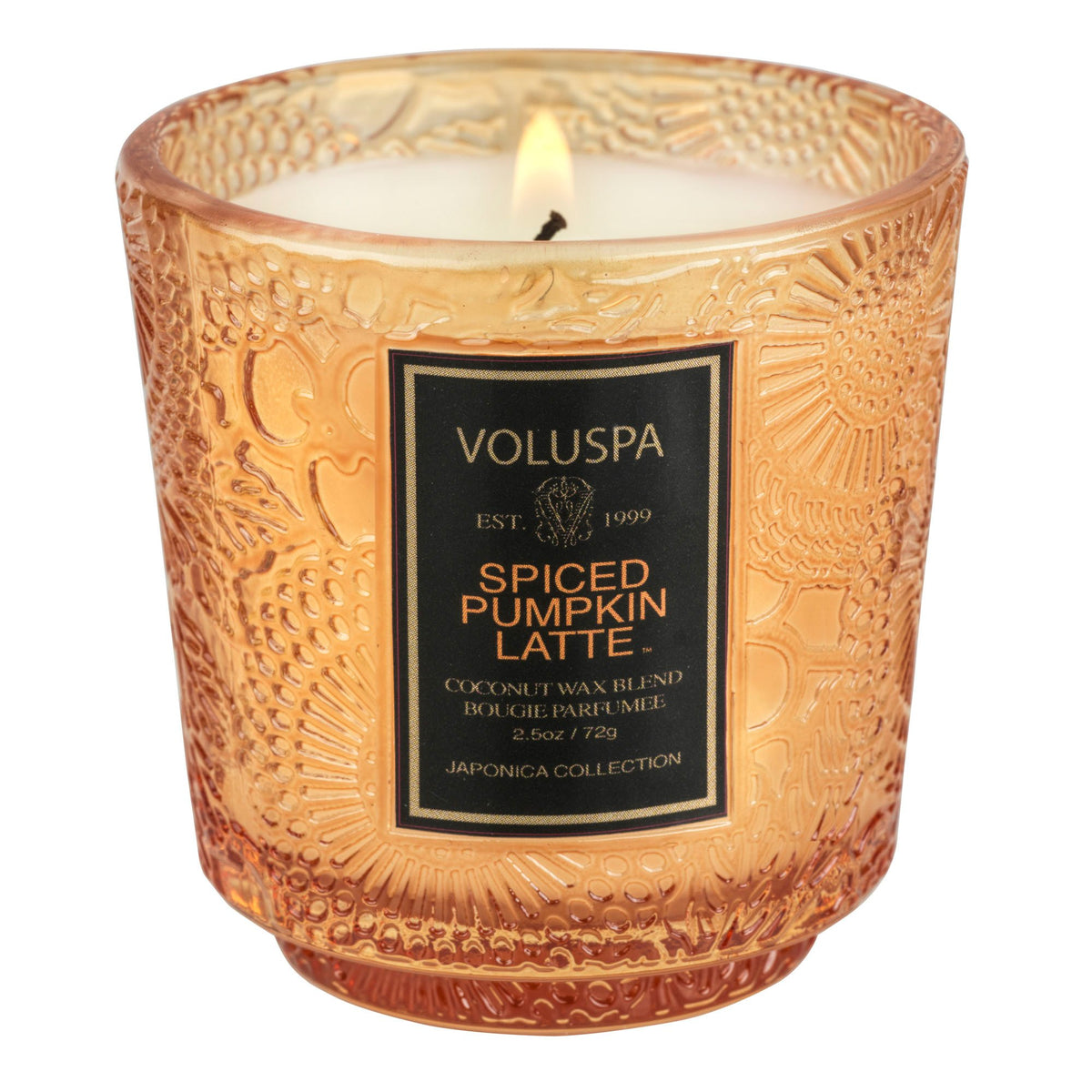 Spiced Pumpkin Latte - Petite Pedestal Candle - 1