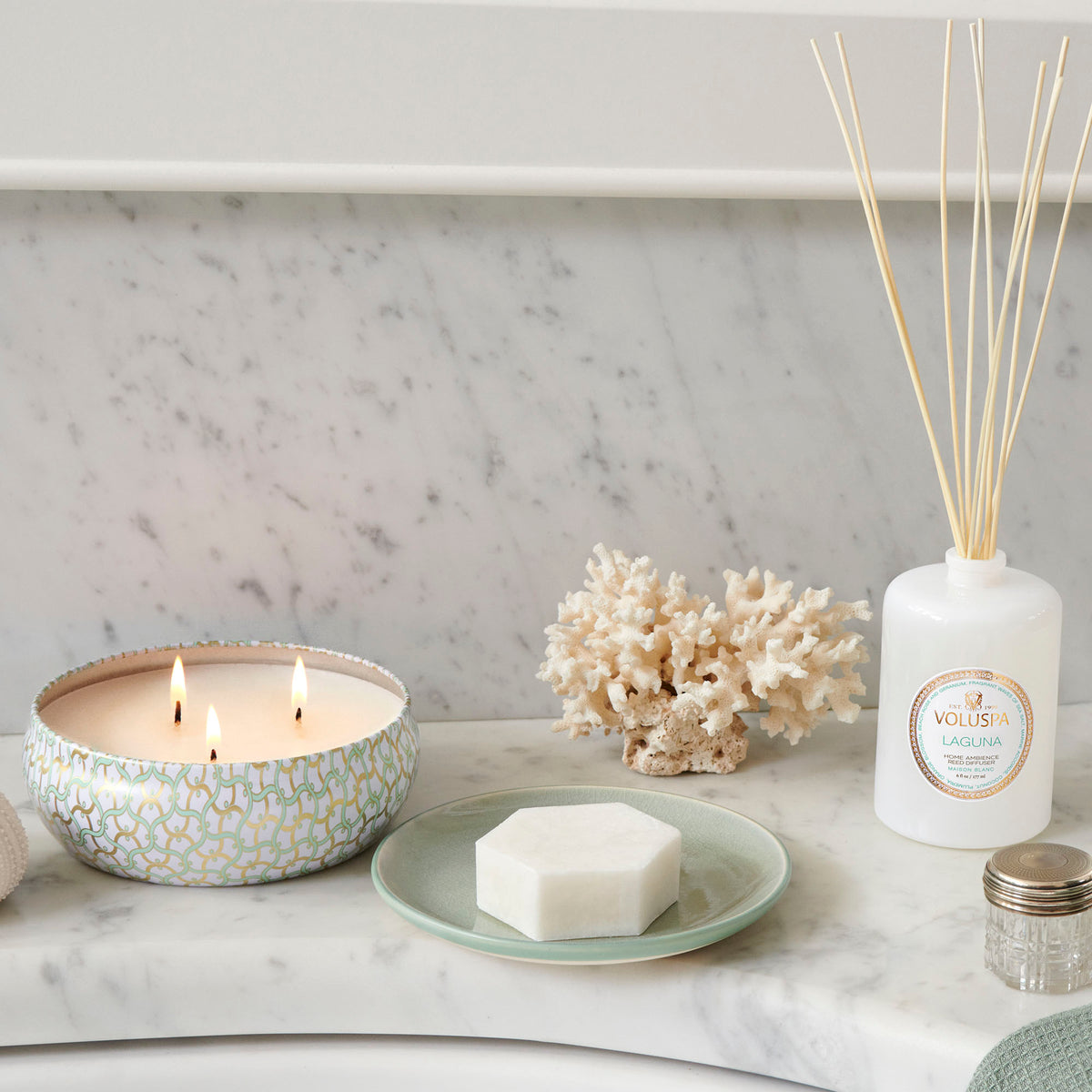 Laguna - 3 Wick Tin Candle - 6