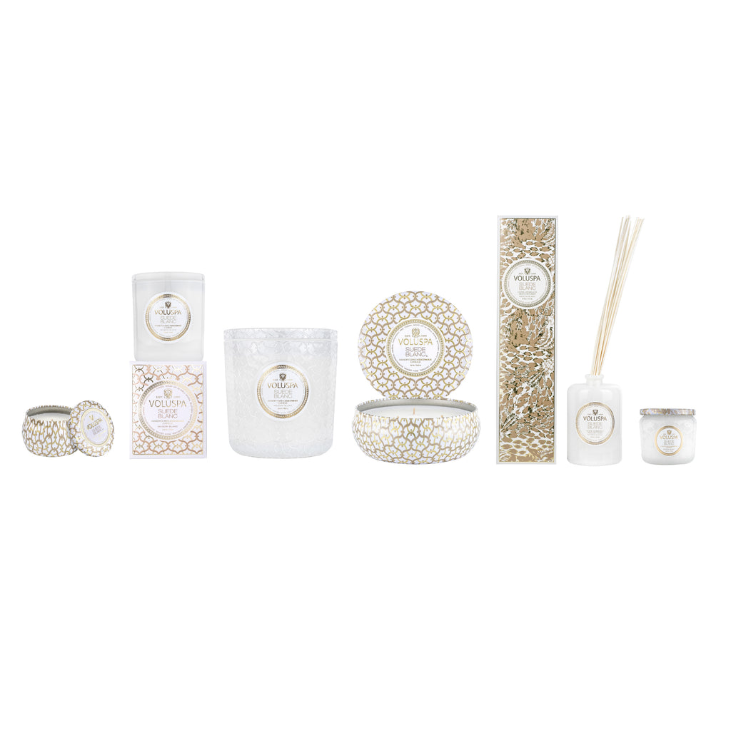 Suede Blanc - Petite Jar Candle Zoom - 3