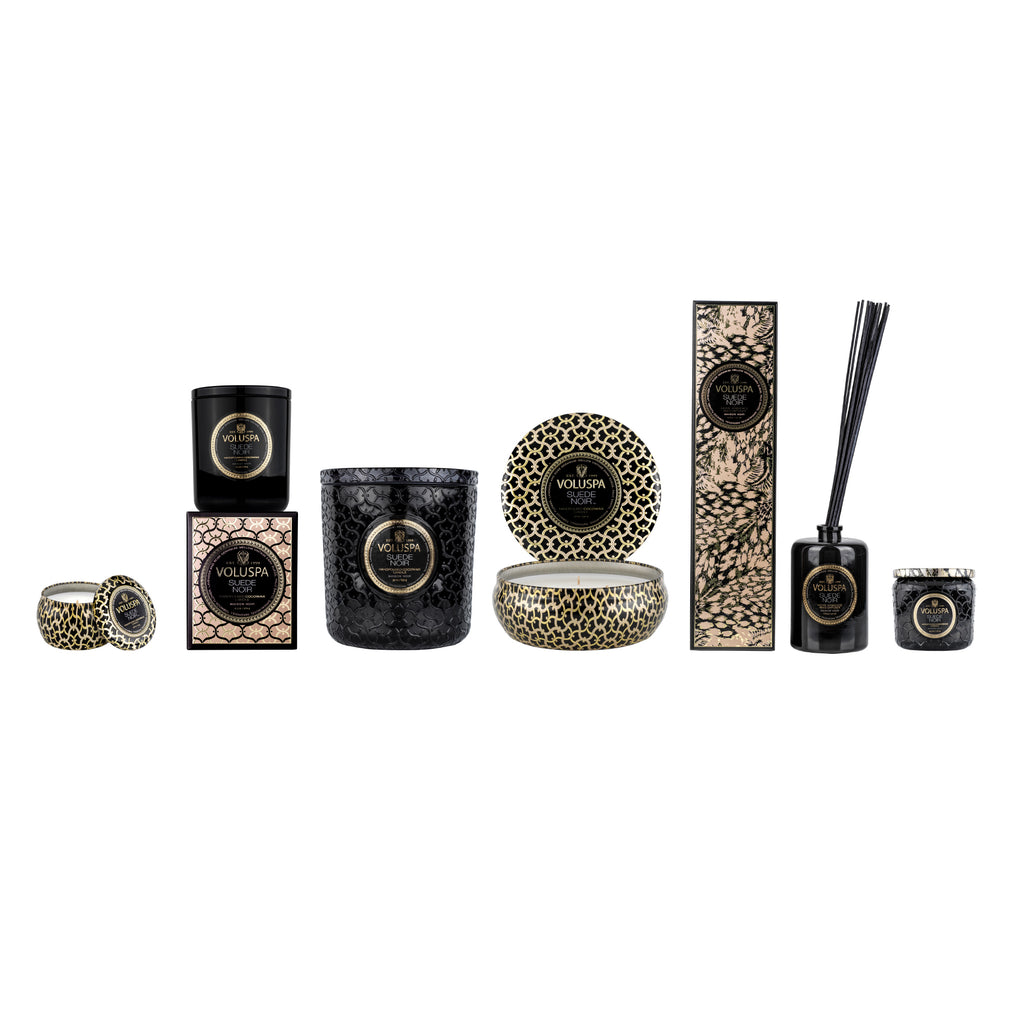 Suede Noir - Classic Candle Zoom - 8