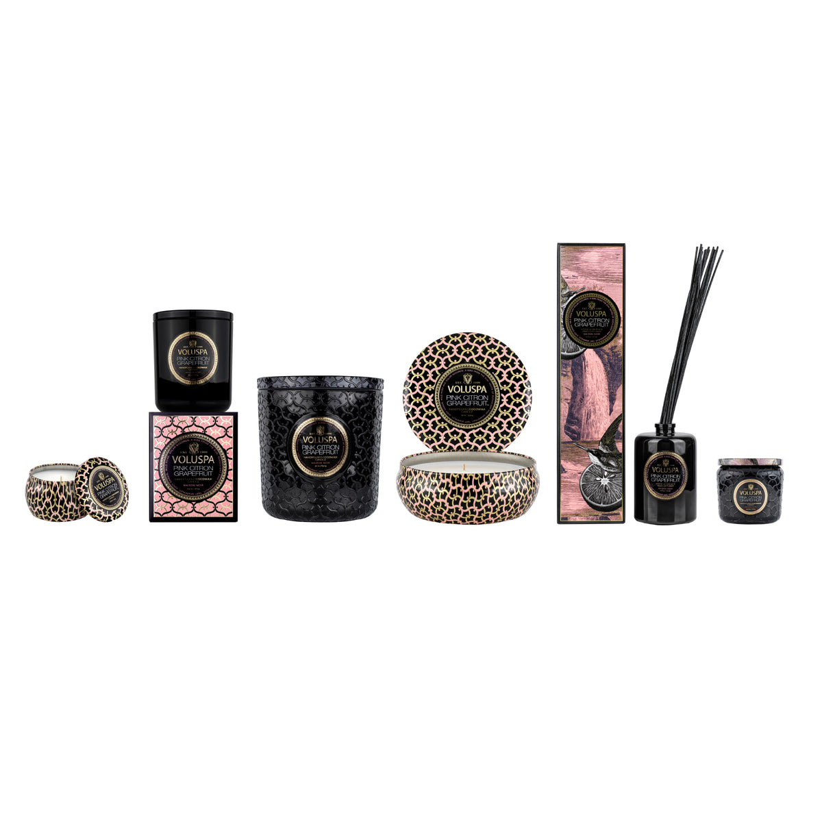 Pink Citron Grapefruit - Mini Tin Candle - 7