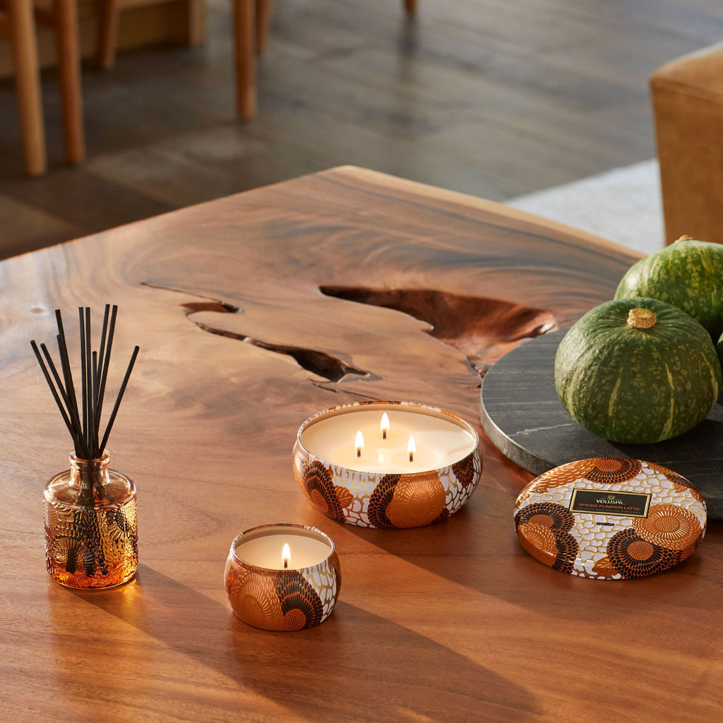 Spiced Pumpkin Latte - Reed Diffuser Zoom - 2