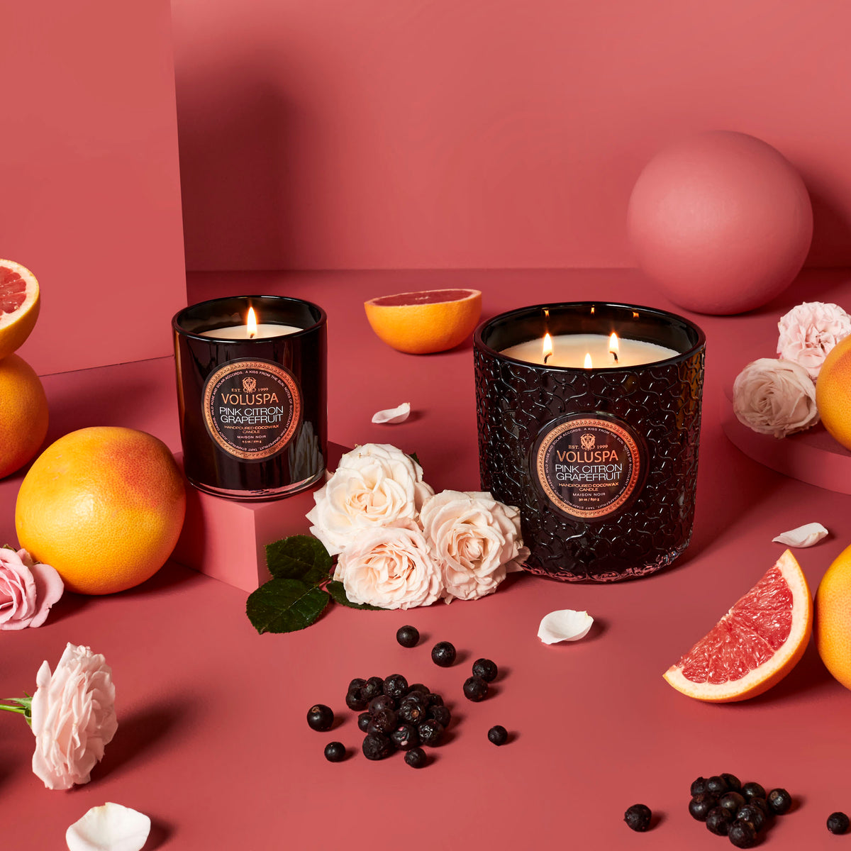 Pink Citron Grapefruit - Luxe Candle - 2