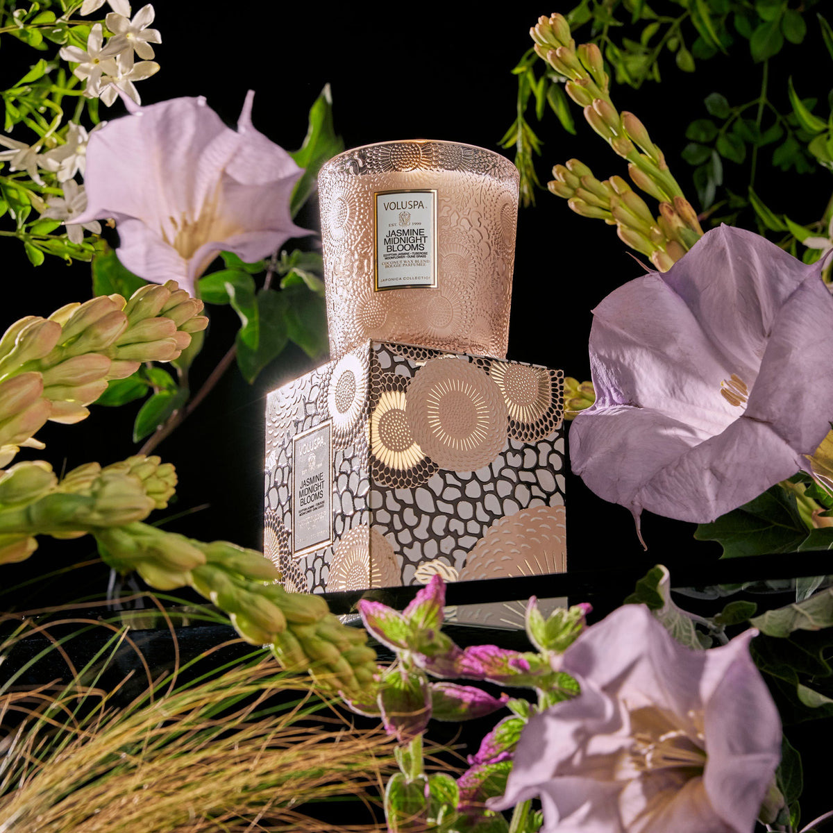 Jasmine Midnight Blooms - Classic Candle - 3