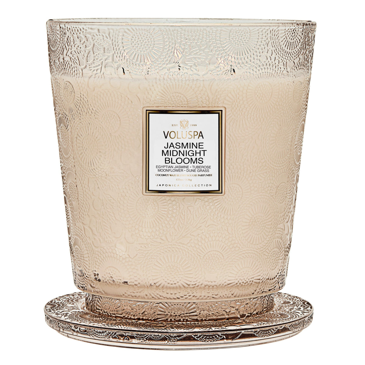 Jasmine Midnight Blooms - 5 Wick Hearth Candle - 5
