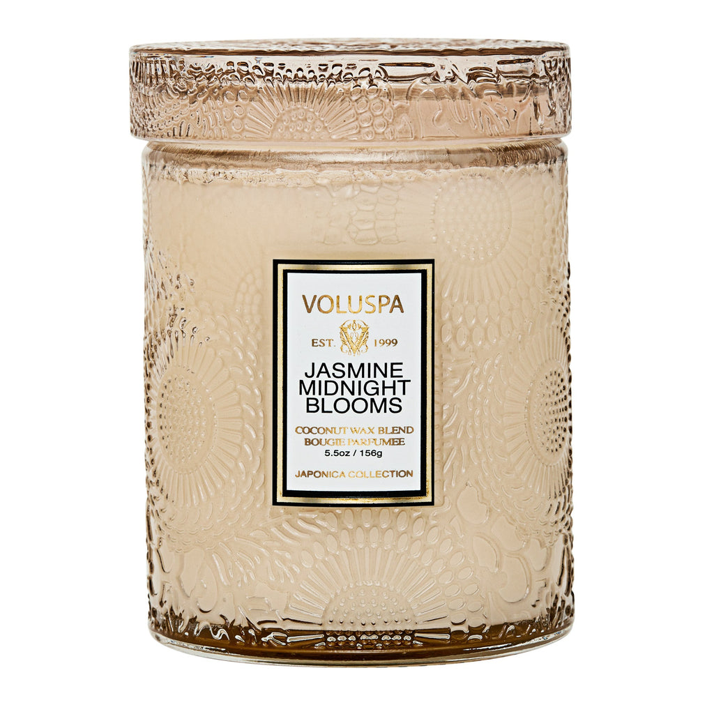 Jasmine Midnight Blooms - Small Jar Candle Zoom - 5