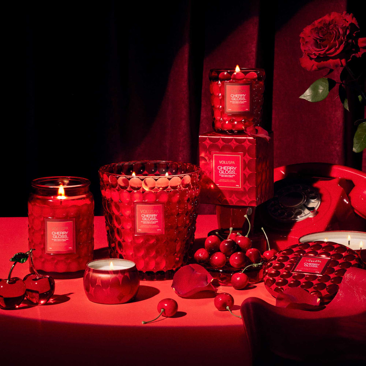 Cherry Gloss - 3 Wick Tin Candle - 7