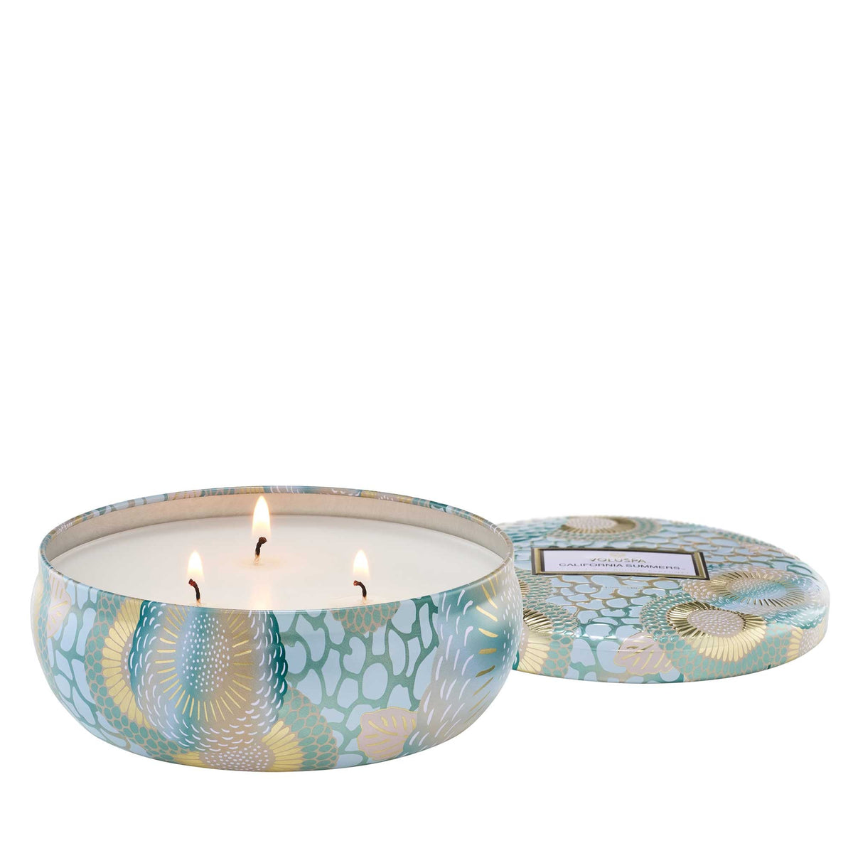 California Summers - 3 Wick Tin Candle - 3