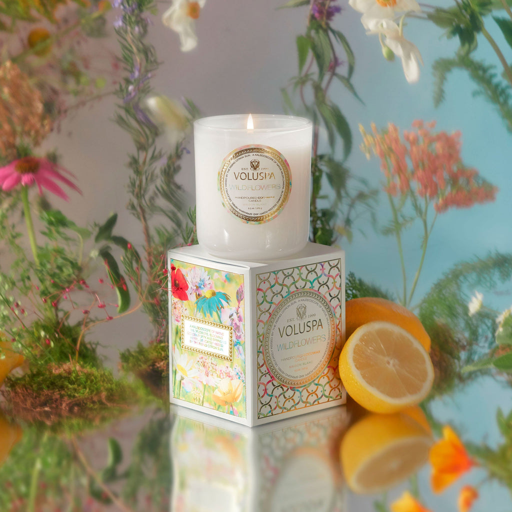 Wildflowers - Classic Candle Zoom - 5
