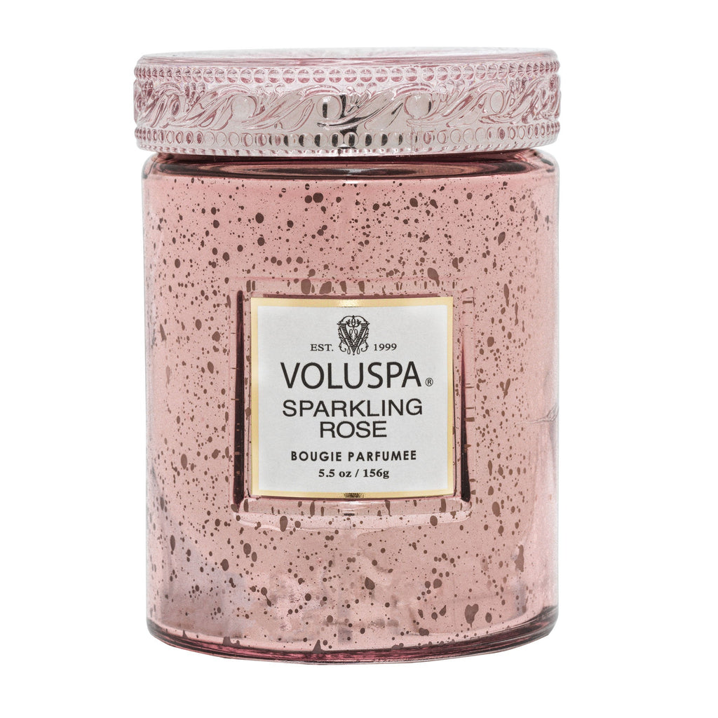 Sparkling Rose - Small Jar Candle Zoom - 3
