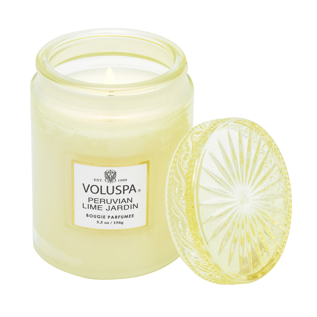 Peruvian Lime Jardin - Small Jar Candle Zoom - 1